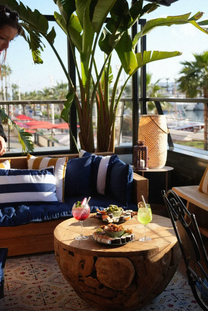 Restaurant japonais terrasse